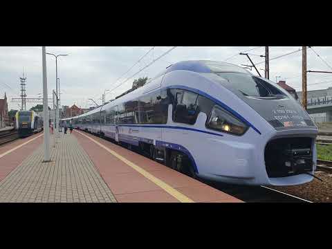 Odjazd ED161-010 "Dart" jako IC 6124 "Fredro" ze stacji Opole Główne w letnie gorące popołudnie 💙
