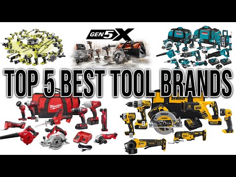 TOP 5 POWER TOOL BRANDS IN THE WORLD! (best of the best)