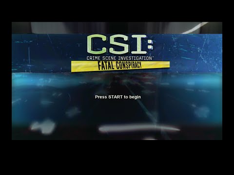 CSI: CRIME SCENE INVESTIGATION FATAL CONSPIRACY - CASE 1 [XBOX 360]