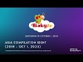 Compilation Ident Baby TV Asia 2018 Oct 1 2023