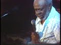 Rufus Thomas - Today i started loving you again.  - Live in Holland  1986