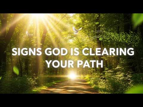 7 Biblical Signs God Is Clearing Your Path