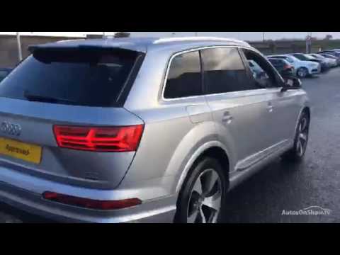 AUDI Q7 TDI QUATTRO S LINE SILVER 2016