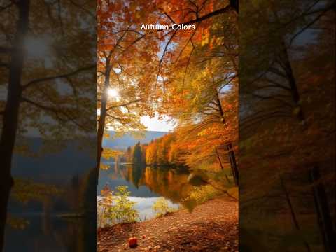 #autumn #autumncolors #fallcolors #fall #beautiful #relaxing #explore #nature #colors #DreamScreenAI