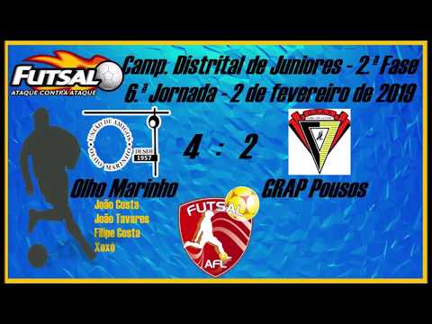 Olho Marinho 4:2 GRAP Pousos (JUN) 01.02.19