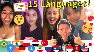 Omegle but Polyglot SHOCKS Girls by Speaking Their Languages! - AMAZIN