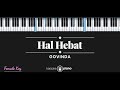 Hal Hebat Govinda KARAOKE PIANO FEMALE KEY