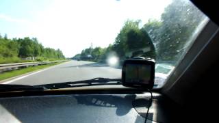 preview picture of video 'la cupra en mode tout schuss sur autoroute allemande'