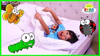 Ryan plays Bed Bugs Board Game for Family Game Night!!!