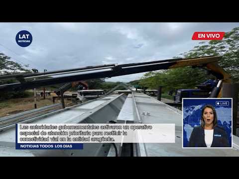 Restablecen Conectividad Vial en el Sur de Aragua con Puente Modular