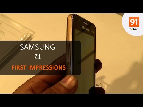 Samsung Z1: First Look | Hands on | Price