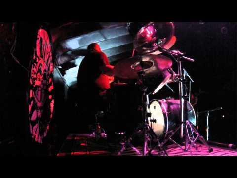 Maquahuitl - YAHUAL Drum cam - live The Black Castle  03/28/2015