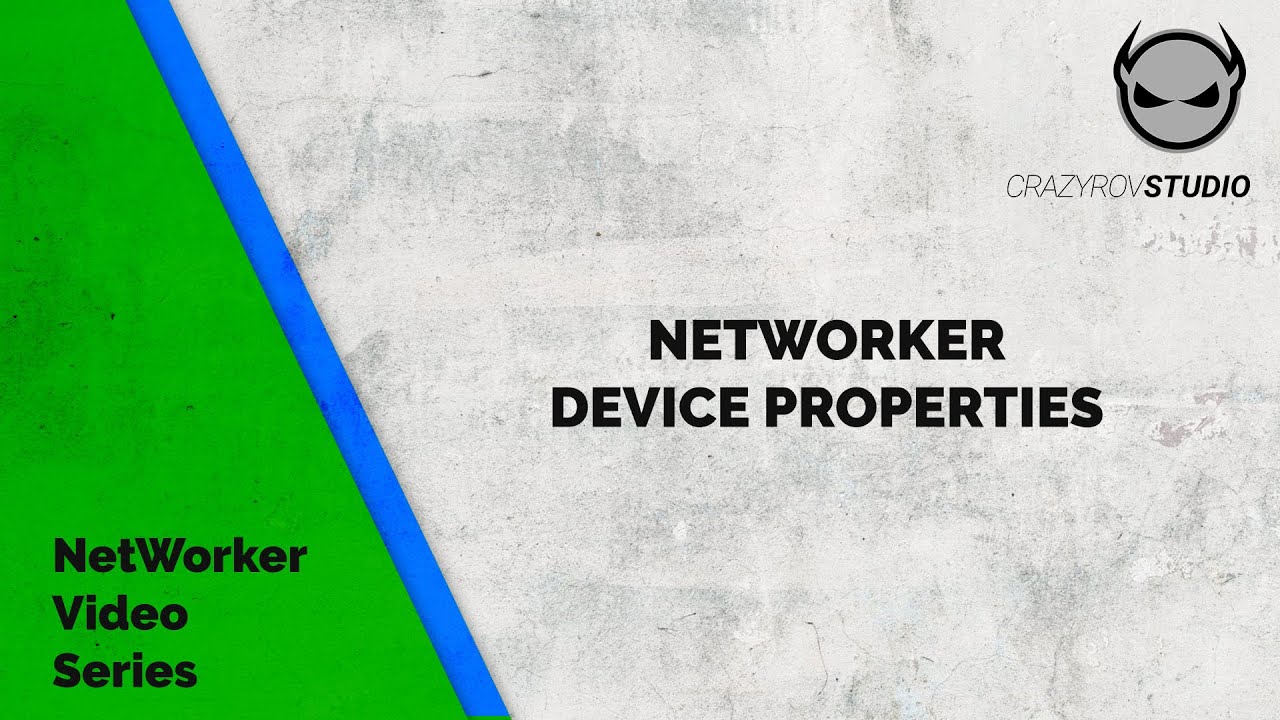 10. NetWorker Device Properties