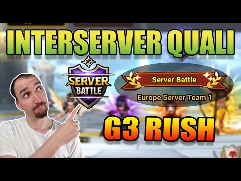 G3 Interserver Arena RUSH - TEAM 1 EU! - Summoners War Deutsch