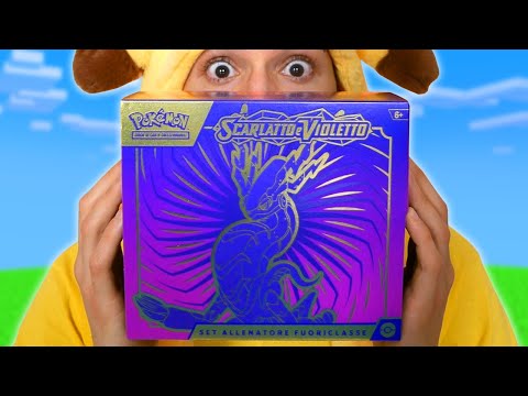 APRO IL NUOVO SET ALLENATORE DI SCARLATTO E VIOLETTO MIRAIDON DI POKEMON!!