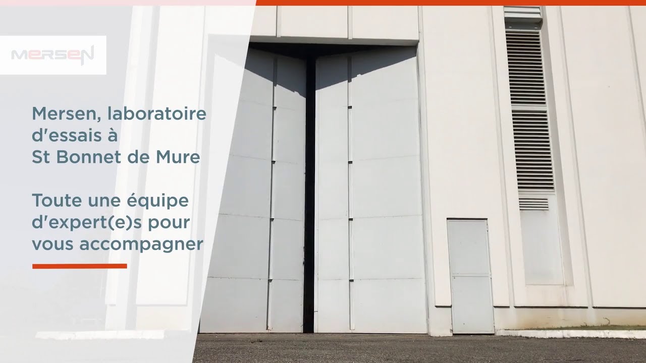 Watch video Mersen, Centre d’essais de Saint Bonnet de Mure Mersen, Centre d’essais de Saint Bonnet de Mure