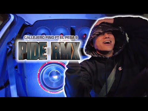 ESCUCHANDO PIDE REMIX - CALLEJERO FINO FT EL PESA 9 EN UN AUTO RE PICANTE