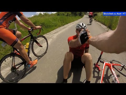 Finish dur in catarare Moigrad Porolissum - Cedeaza muschii ! Road Grand Tour Zalau 2019