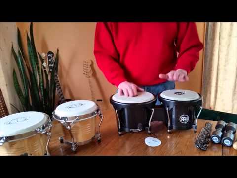 Bongo comparo: Meinl Headliner vs. GP Percussion B2