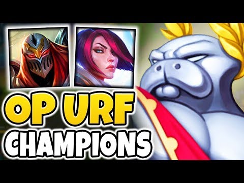 WHY 80% CDR IS JUST UNFAIR ON SOME CHAMPIONS | OP URF CHAMPIONS OF 2019! - League of Legends