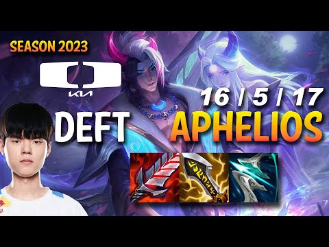 DK Deft APHELIOS vs ZERI ADC - KR Ranked