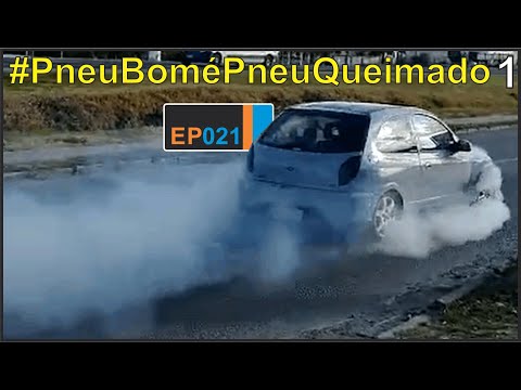 #PneuBoméPneuQueimado - 1 |  Compilação de friteiros do Celta GSi - BURNOUT 021