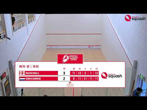 British Junior Open 2022 | Day 3 | QF