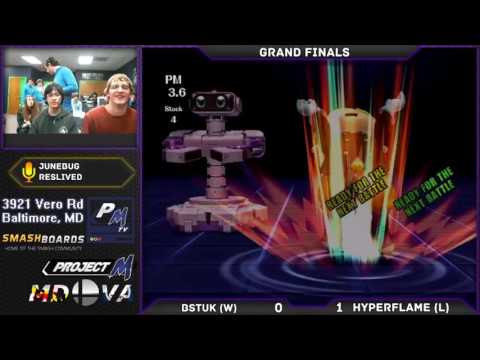 SDPM - Bstuk (ROB) vs Hyperflame (Lucas) - Grand Finals - Smash Project M PM