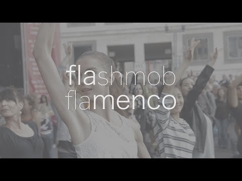 Flashmob Flamenco auf dem Marktplatz Stuttgart