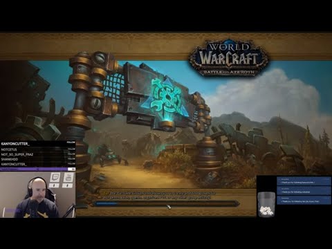Live WoW: Farming Rep for BFA Pathfinder 2 - Mechagon #2
