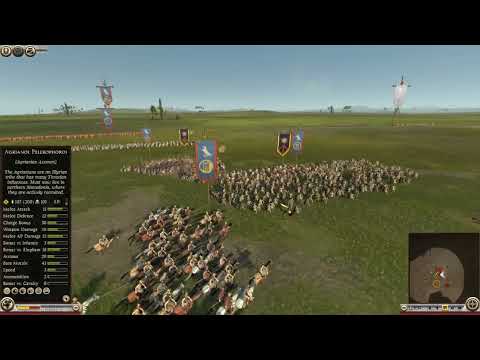 Diadochi Tourney round 4 : Macedon vs Egypt battle 1
