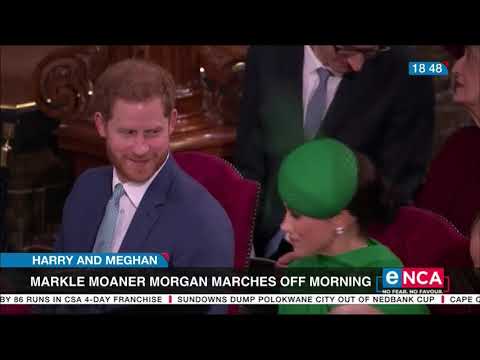 Harry and Meghan Markle moaner Morgan marches off morning