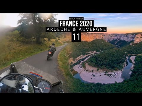 l'Ardèche & l'Auvergne à moto + BEST OF | BLKMRKT [ FRANCE 2020 EP:11]