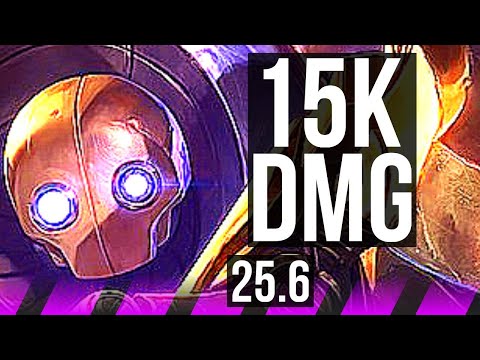 BLITZCRANK & Zeri vs ZYRA & Sivir (SUP) | 15k DMG | KR Master | 25.6