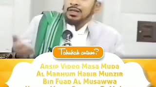 Download lagu Almarhum Habib Munzir Bin Fuad Al Musawwa. Ceramah Beliau Ketika Masih Muda Subhanallah mp3