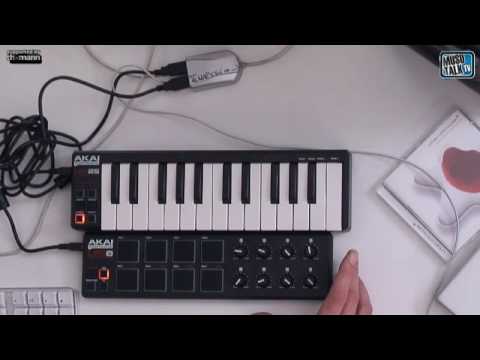 AKAI USB MIDI Controller LPK 25 LPD 8 Teil 1