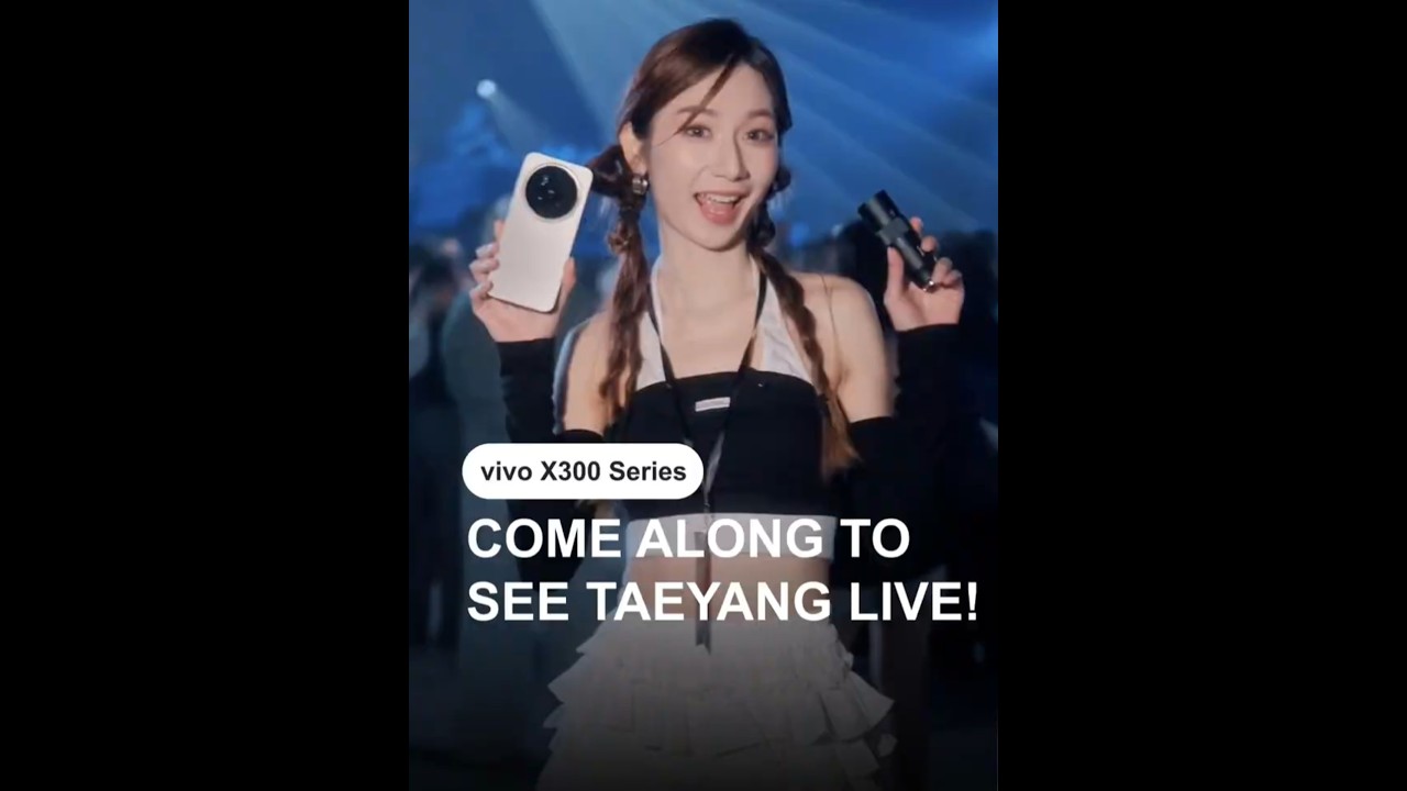 vivo X300 Series | COME ALONG TO SEE TAEYANG LIVE!