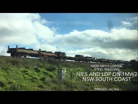 NR’s and LDP Classes on 1MW2 Steel to NSW South Coast