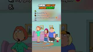Ranking Family Guy Random Moments