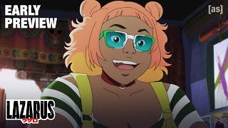 Lazarus | EARLY PREVIEW: Eleina and Popcorn Wizard | adult swim