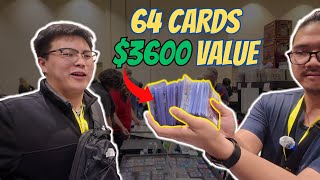 I Bought a $3600 Pokémon Card Collection! (64 Cards) | Pokemon Vendor POV (Day 2)