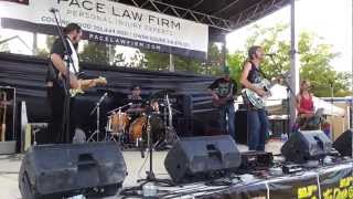 Our Shotgun Wedding with members of Mackenzie Blues Band at Owen Sound Ribfest2012- The Hitchiker