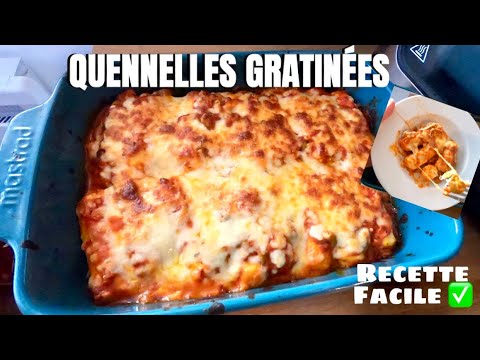 Quenelles à la SAUCE tomate gratinées au four ‼️ (recette facile et gourmande)