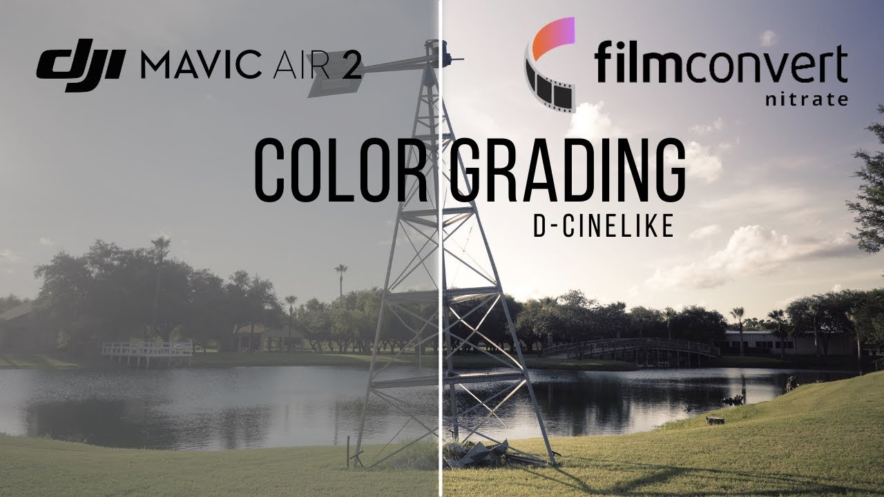 Color Grading Mavic Air 2 with Film Convert Nitrate