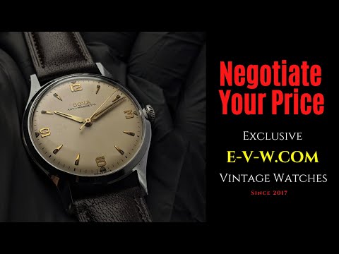 63 Years Old Vintage DoxaAnti Magnetic / Cal.103/ Vintage 1960