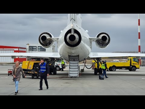 Як-42 а/к КрасАвиа | Рейс Москва - Уфа