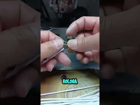 Cómo se fabrican los conectores de audífonos#shorts