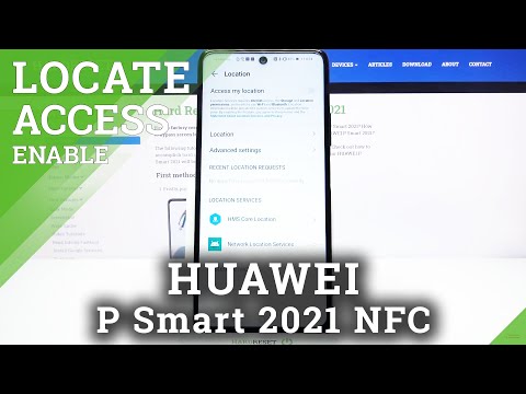 Turn Off Location in Huawei P Smart 2021 NFC