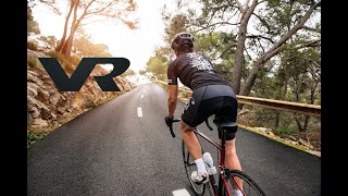 360 (180) VR - Cycling around a golf course- 4K _ Thrillseekers, Storytelling