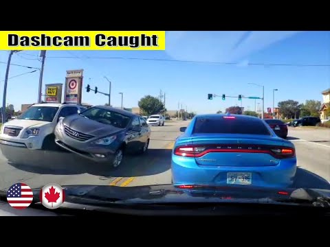 Ultimate North American Cars Driving Fails Compilation - 18 [Dash Cam Caught Video]